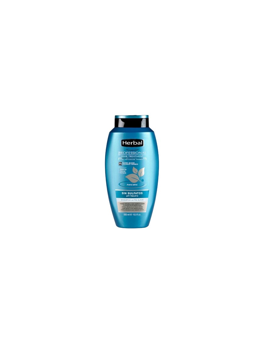 CHAMPU HERBAL PROFESSIONAL 100% NATURAL B/500+165M