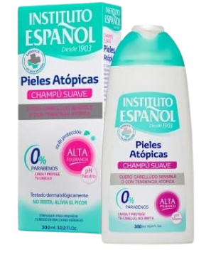 CHAMPU I/ESPAÑOL PIEL ATOPICA B/300 ML