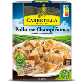 POLLO CON CHAMPIÑONES CARRETILLA P/250 GR