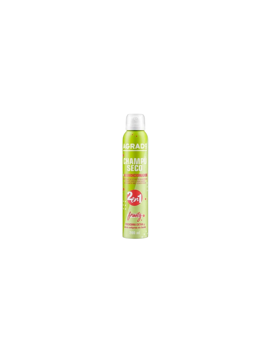 CHAMPU SECO AGRADO FRUTAL 2EN1  SP/200 ML