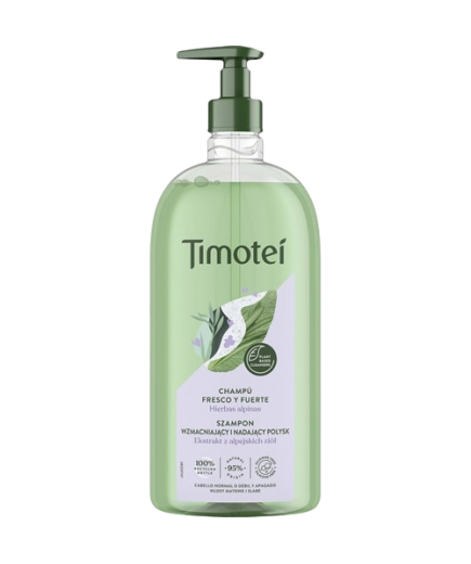 CHAMPU TIMOTEI FRESCO Y FUERTE B/750 ML