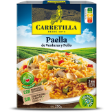 PAELLA DE VERDURA Y POLLO CARRETILLA P/250 GR