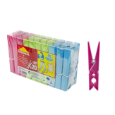 PINZAS ROPA PLASTICO ROZENBAL GIGANTE P/20 UD