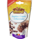 PEPITAS CHUNKS 3 CHOCOLATES VAHINE B/100GR