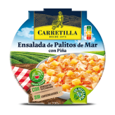 ENSALADA CARRETILLA PALITOS Y PIÑA E/240 GR