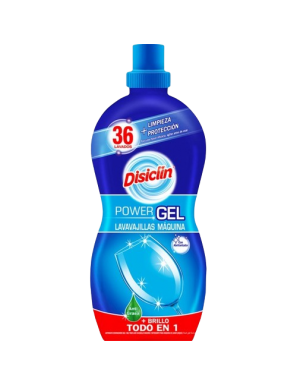 LAVAVAJILLAS DISICLIN TODO EN 1 36 LAVADO B/720 ML