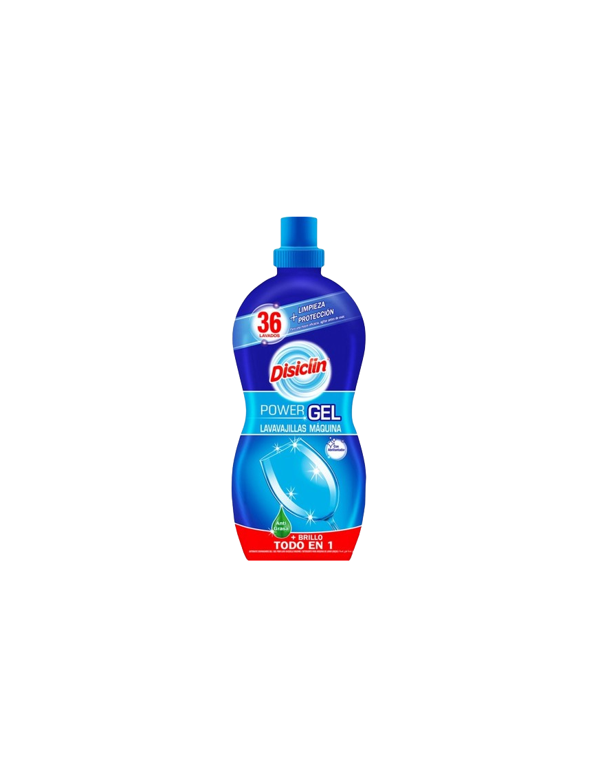 LAVAVAJILLAS DISICLIN TODO EN 1 36 LAVADO B/720 ML